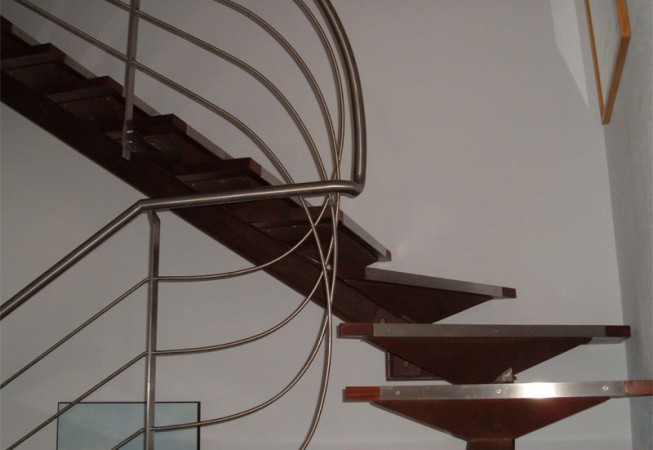 barandilla escalera acero inoxidable