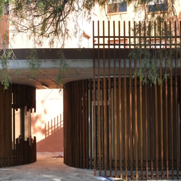 Barrio la Viña. Lorca. fachada en madera